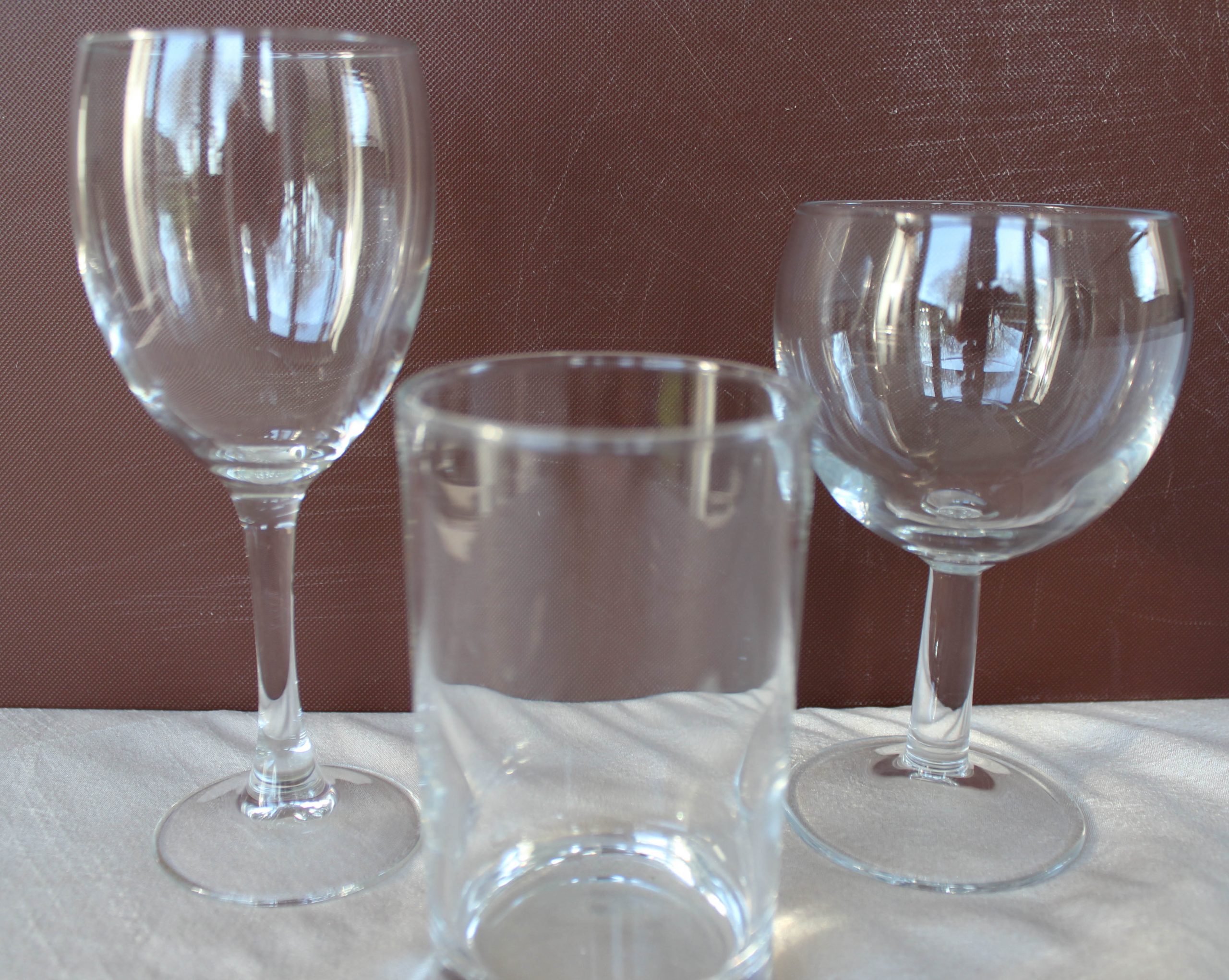 Wine & Water Glasses